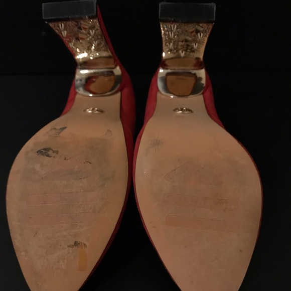 Graciana Red Heels Size 6 - Picture 6 of 7